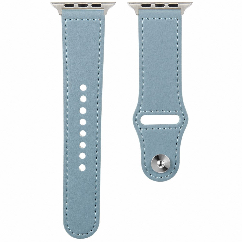 KALEBOL Apple Watch Series 41mm - 40mm - 38mm Watch Strap, Large Buckle - Blue#serie_11