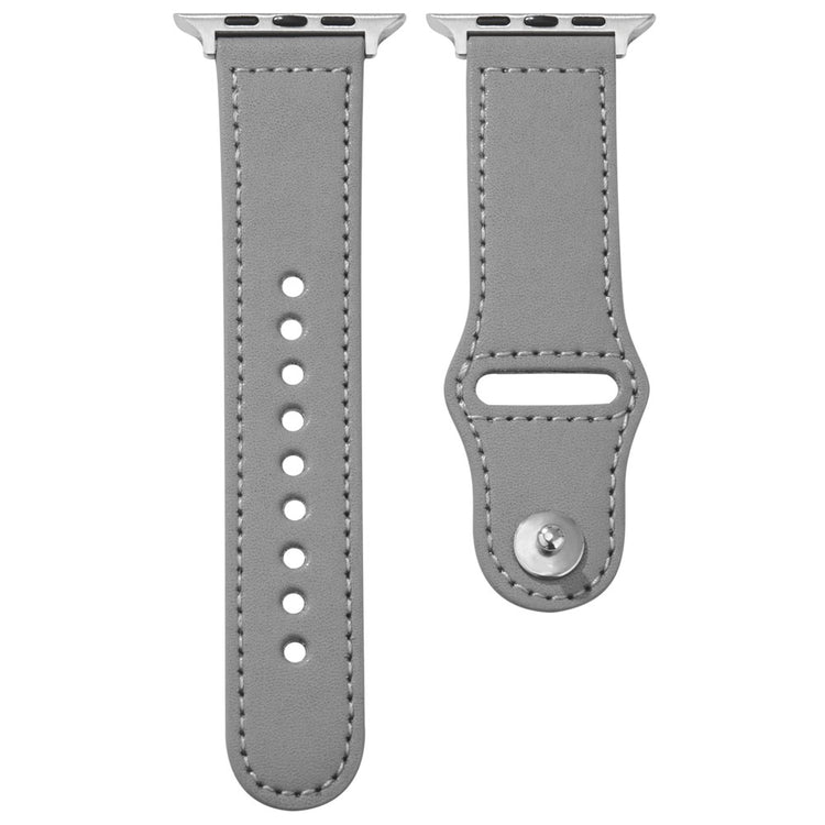 KALEBOL Apple Watch Series 49mm - 45mm - 44mm - 42mm Watch Strap, Large Buckle - Grey#serie_7