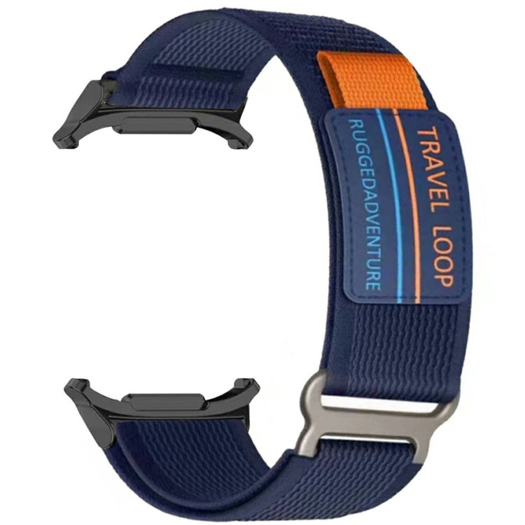Samsung Galaxy Watch Ultra 47mm Watch Band Adjustable Loop Fastener Nylon Strap - Midnight Blue#serie_5