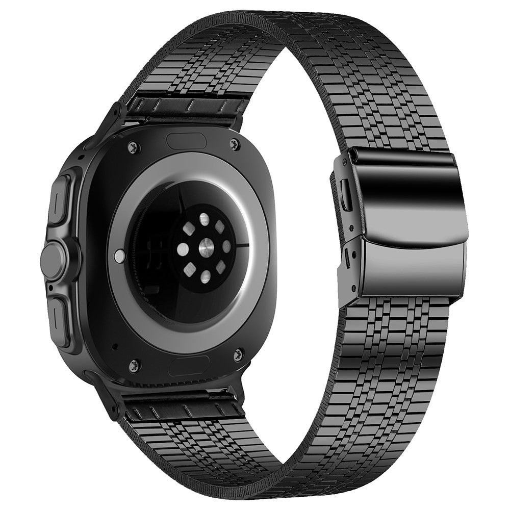 Samsung Galaxy Watch Ultra 47mm Replacement Strap 5-Bead Stainless Steel Smart Watch Band, Black#serie_1