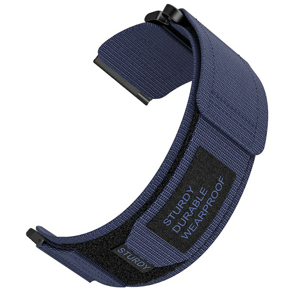 Suunto 9 / 7 / Spartan Sport Wrist HR Baro Nylon Watch Band 24mm Loop Fastener Strap - Midnight Blue#serie_5