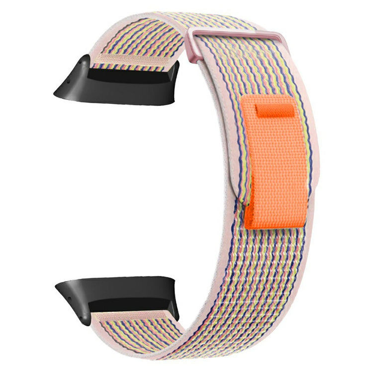 Polar Vantage Watch Strap Nylon Loop Adjustable Wrist Band - Pink#serie_2