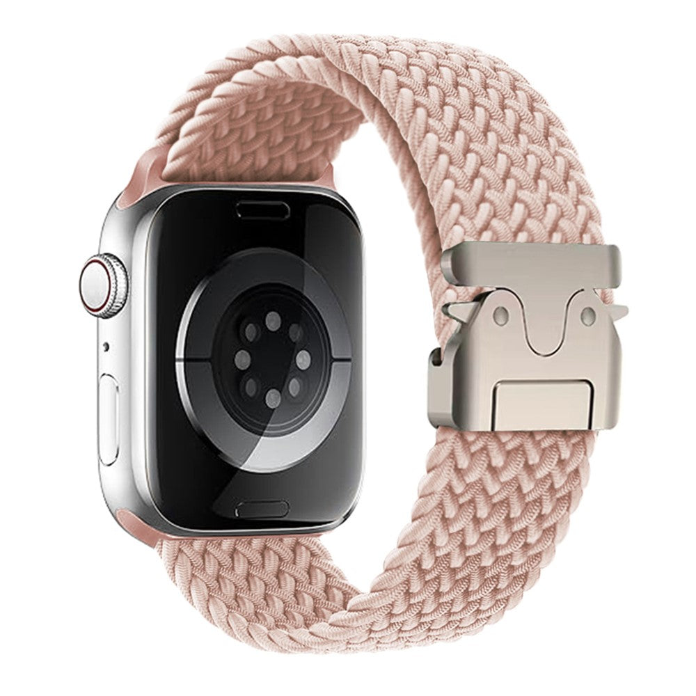 Strap Apple Watch Series 41mm - 40mm - 38mm Woven Watch Band - Pink#serie_20