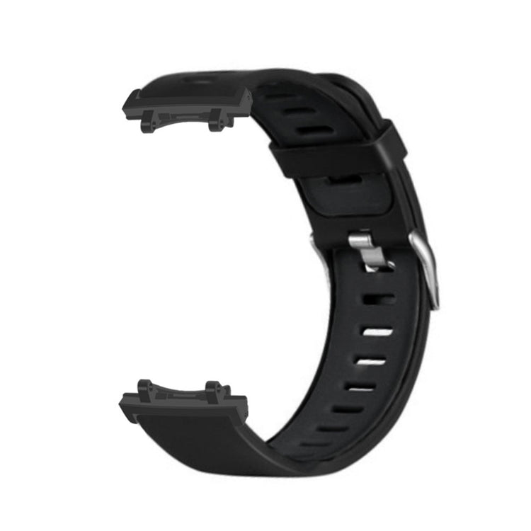 Silicone Sports Watch Band Huami Amazfit T-Rex 3 Watch Strap with Metal Connectors - Black  /  Dark Grey#serie_5