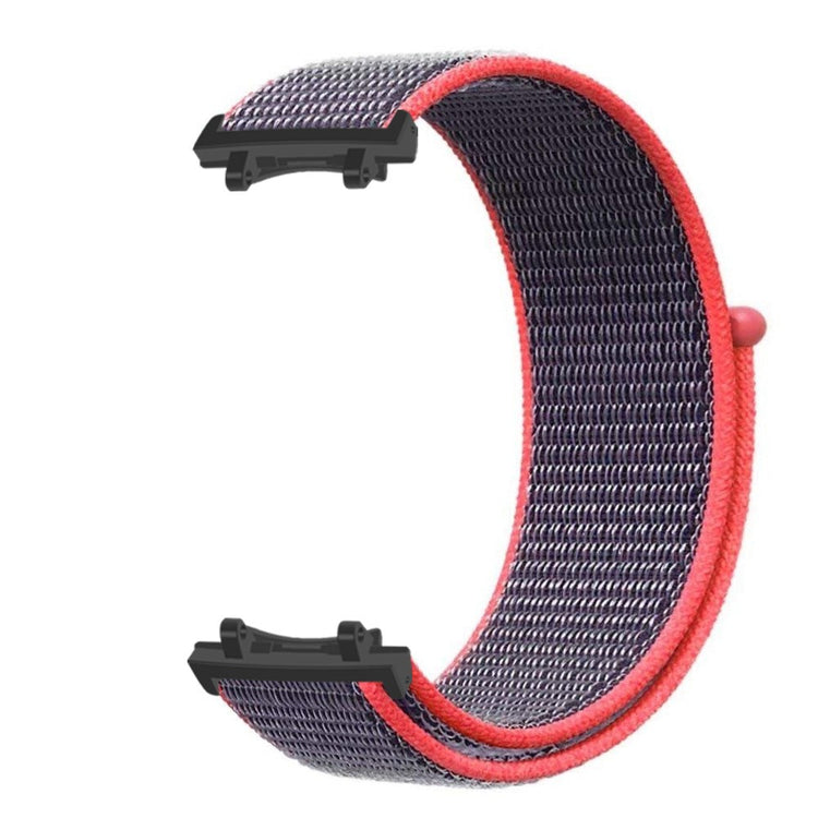 Huami Amazfit T-Rex 3 Nylon Watchband Loop Wrist Strap with Connector - Red  /  Purple#serie_4