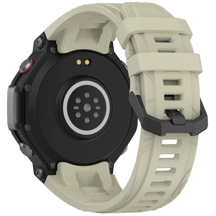 Huami Amazfit T-Rex 3 Silicone Watch Band Breathable Soft Strap - Rock Grey#serie_5