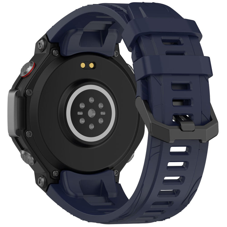 Huami Amazfit T-Rex 3 Silicone Watch Band Breathable Soft Strap - Dark Blue#serie_6