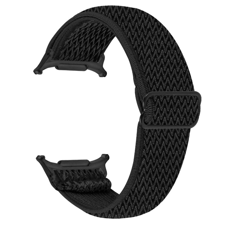 Samsung Galaxy Watch Ultra 47mm Watch Band with Black Connector Adjustable Elastic Wrist Strap - Black#serie_5