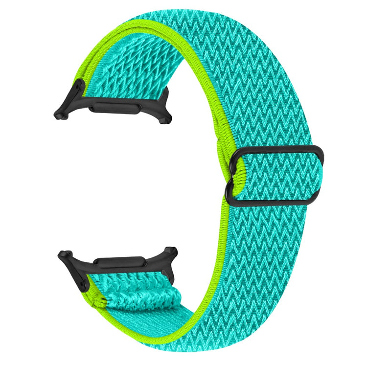 Samsung Galaxy Watch Ultra 47mm Watch Band with Black Connector Adjustable Elastic Wrist Strap - Yellowgreen#serie_6