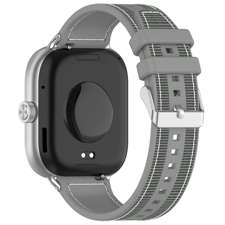 Silicone Strap Xiaomi Smart Band 9 Pro / 8 Pro / Redmi Watch 4 Composite Woven Watch Band - Grey#serie_2