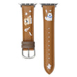 Absoluut Lief Apple Smartwatch Imitatieleer Universeel Bandje