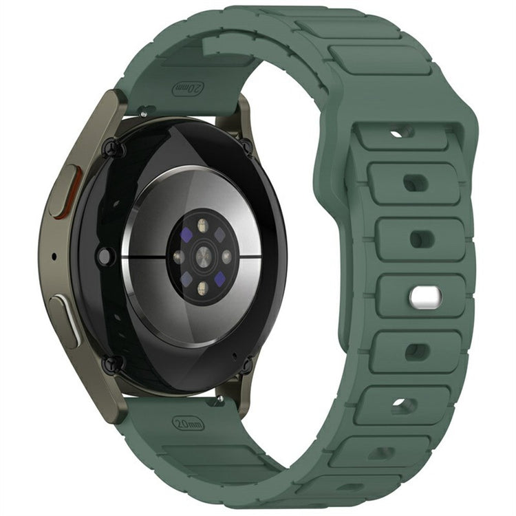 KALEBOL 22mm Silicone Watch Strap Samsung Galaxy Watch3 45mm / Huawei Watch GT 5 46mm / GT 5 Pro 46mm I-Shaped Band - Olive Green#serie_4