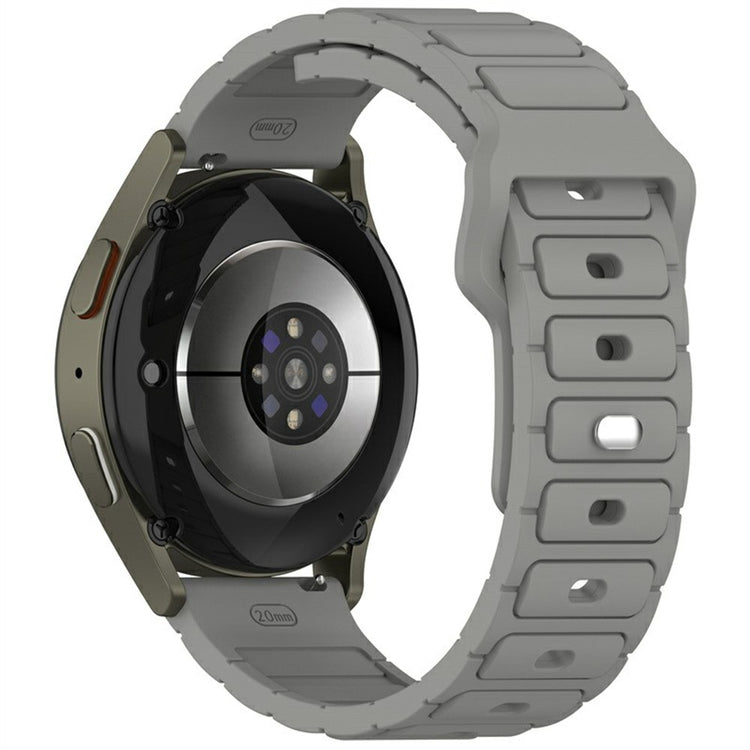KALEBOL 22mm Silicone Watch Strap Samsung Galaxy Watch3 45mm / Huawei Watch GT 5 46mm / GT 5 Pro 46mm I-Shaped Band - Grey#serie_7