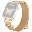 Ongelooflijk Stijlvol Apple Smartwatch Metaal En Strass Universeel Bandje