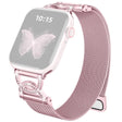Absoluut Modieus Apple Smartwatch Metaal En Strass Universeel Bandje
