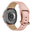 Comfortabel Samsung Galaxy Watch8 40mm / Samsung Galaxy Watch8 44mm Echt Leer Universeel Bandje