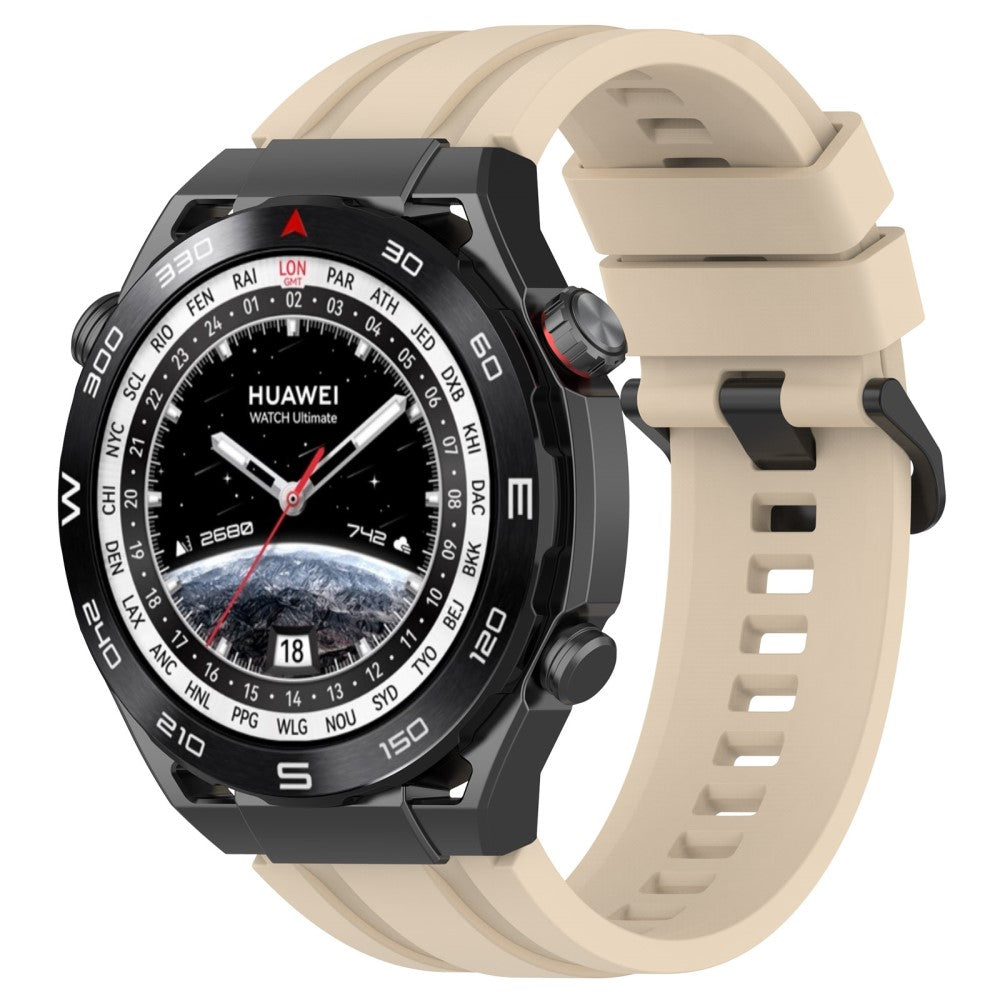 Helt Vildt Kønt Silikone Universal Rem passer til Huawei Smartwatch - Brun#serie_4