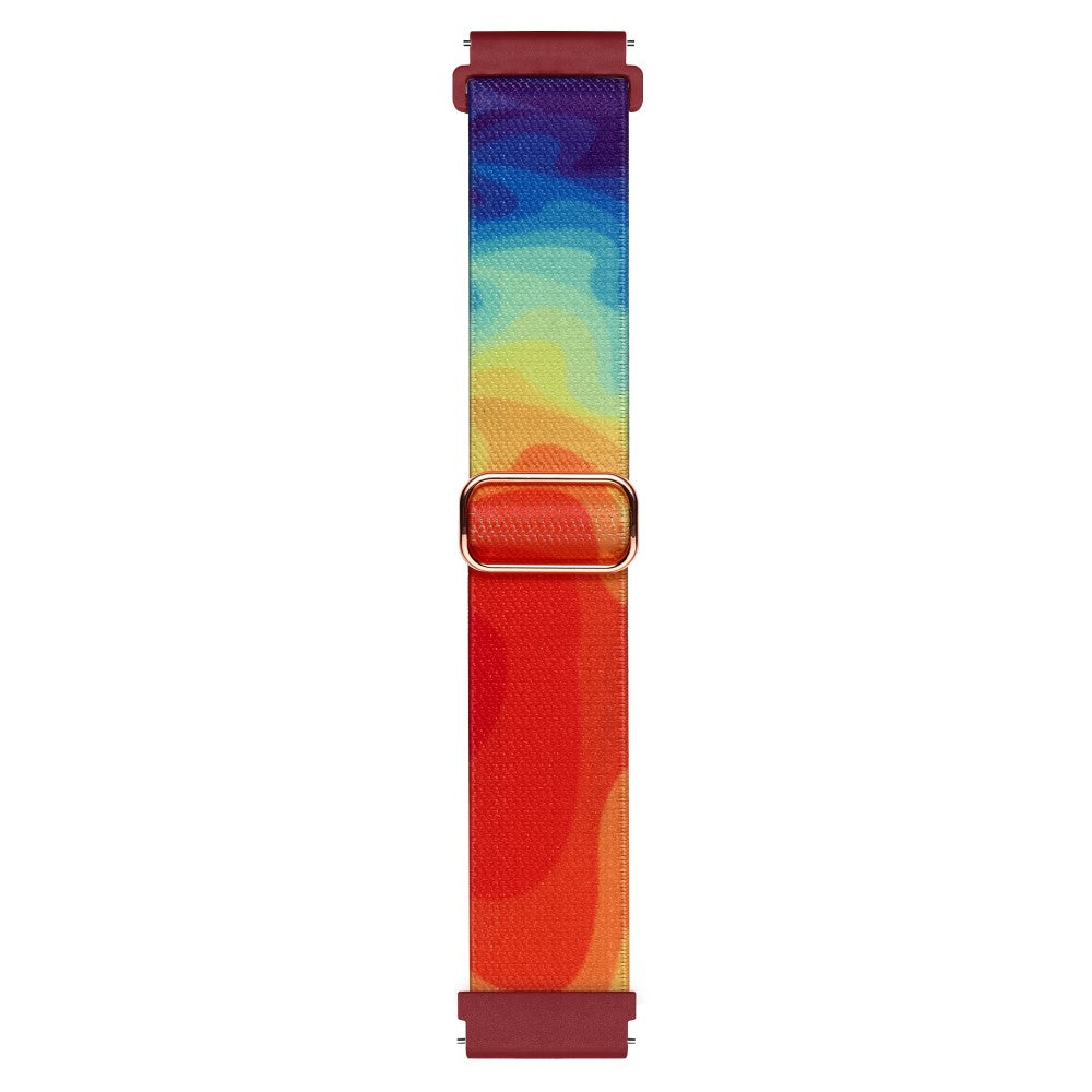 Meget Kønt Metal Og Nylon Universal Rem passer til Smartwatch - Flerfarvet#serie_7