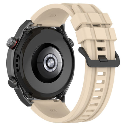 Silicone Watch Band for Huawei Watch Ultimate - Khaki#serie_4