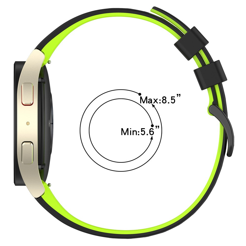 Dual-Color Silicone Watch Band for Samsung Galaxy Watch#serie_5