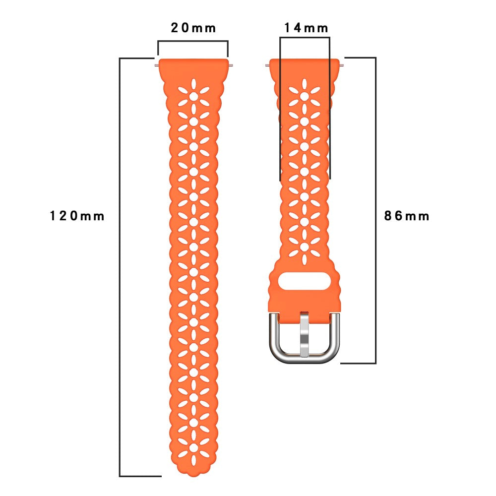 Samsung Galaxy Watch Universal Silicone Strap 20mm Watch Band - Dark Purple#serie_10