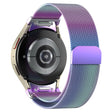 Samsung Galaxy Watch Universal 20mm Stainless Steel Watchband Quick Release Watch Strap - Colorful