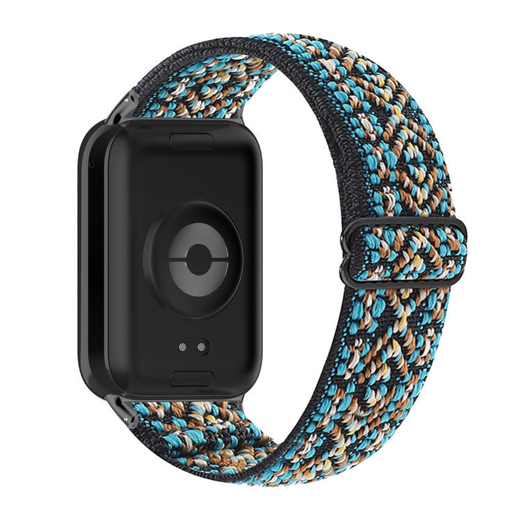 Super Fed Nylon Rem passer til Xiaomi Smart Band 8 Pro - Blå#serie_1