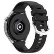 Huawei Watch GT 4 41mm / Garmin Venu 3S 18mm Watch Strap Liquid Silicone Wrist Band with Steel Buckle