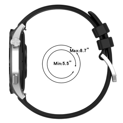 Helt Vildt Flot Silikone Universal Rem passer til Smartwatch - Lilla#serie_9