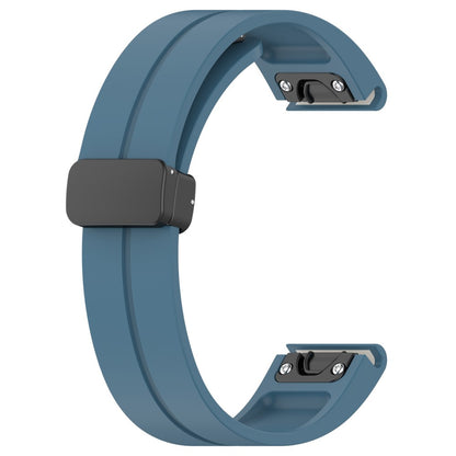 Mega Fed Silikone Universal Rem passer til Smartwatch - Blå#serie_6