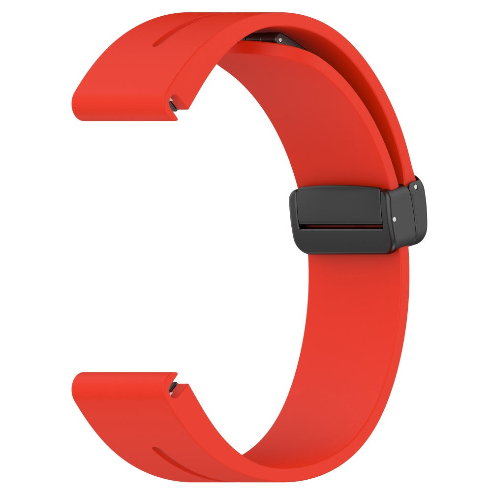 Mega Fed Silikone Universal Rem passer til Smartwatch - Rød#serie_7