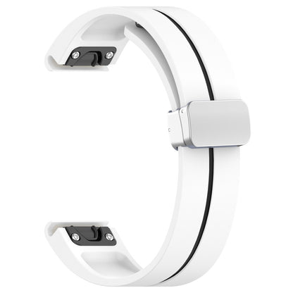 Udsøgt Silikone Universal Rem passer til Smartwatch - Hvid#serie_5