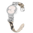 Sliver Gesp Bandje Samsung Galaxy Watch4 / Watch5 / Watch4 Classic / Watch4 Active / Watch5 Active Horlogebandje Vlinderbandje - Slangenstructuur