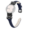Zwart gesp horlogebandje Samsung Galaxy Watch4 / Watch5 / Watch4 Classic / Watch4 Active / Watch5 Active met vlindersluiting - Donkerblauw
