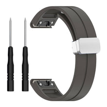 Rigtigt Kønt Silikone Universal Rem passer til Smartwatch - Sølv#serie_10