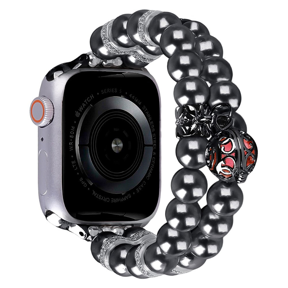 Vildt Fed Silikone Universal Rem passer til Apple Smartwatch - Sølv#serie_1