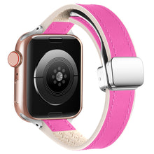 Super Godt Kunstlæder Universal Rem passer til Apple Smartwatch - Pink#serie_2