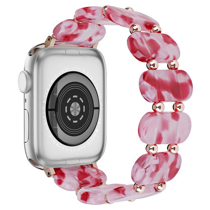 Sejt Silikone Universal Rem passer til Apple Smartwatch - Pink#serie_8