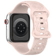 Apple Watch Series 41mm / 40mm / 38mm Siliconen horlogebandje - lichtroze