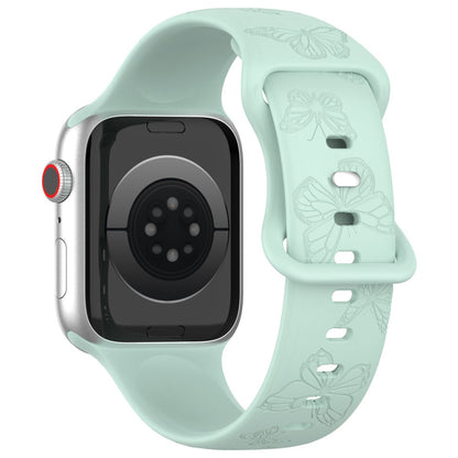 Vildt Godt Silikone Universal Rem passer til Apple Smartwatch - Grøn#serie_4