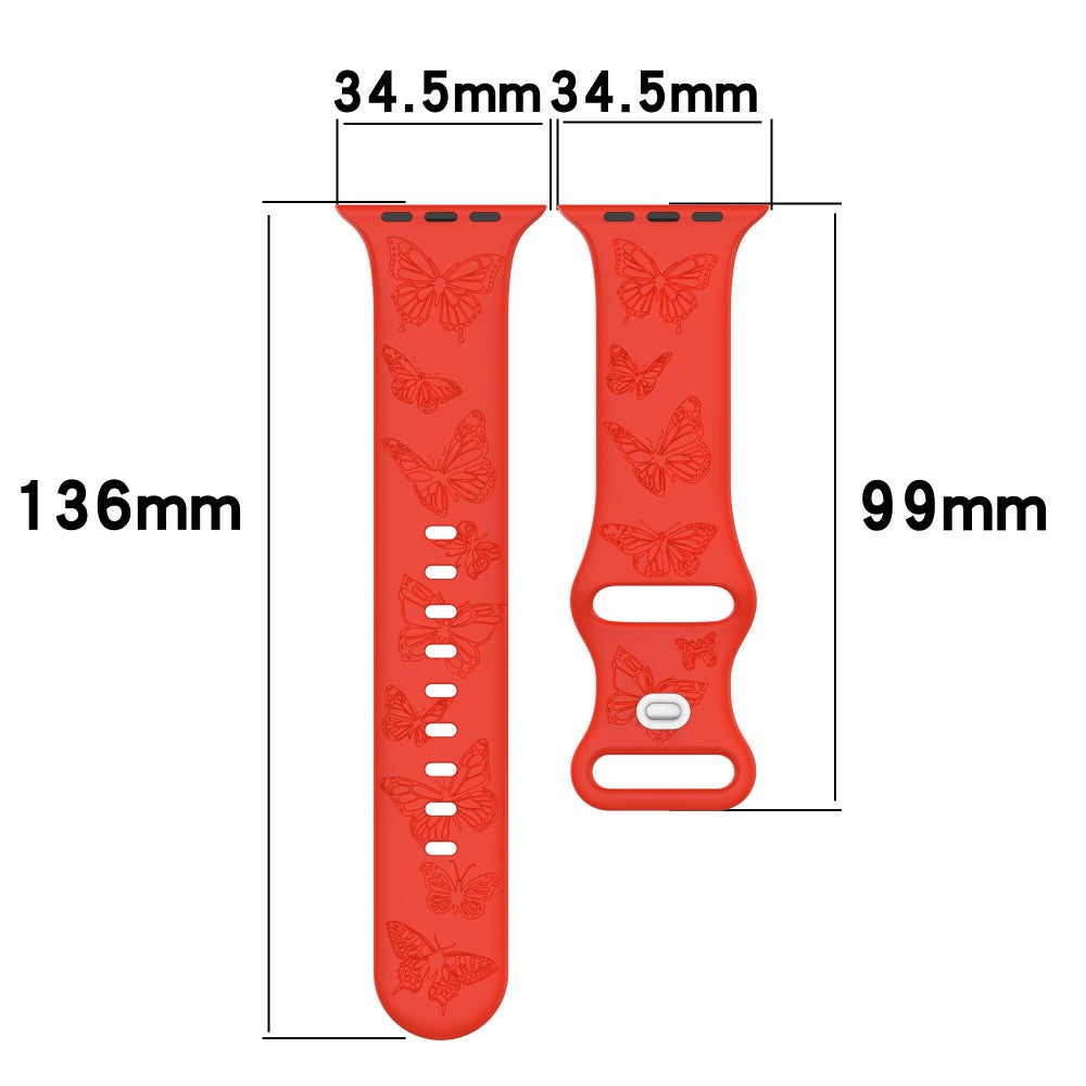 Apple Watch 49mm / 45mm / 44mm / 42mm Watch Strap Silicone Band - Lavender#serie_16