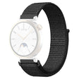 Huawei Watch GT 4 41mm / Garmin Venu 3S Horlogebandje 18mm Nylon Lus Verstelbaar Bandje - Donker Zwart