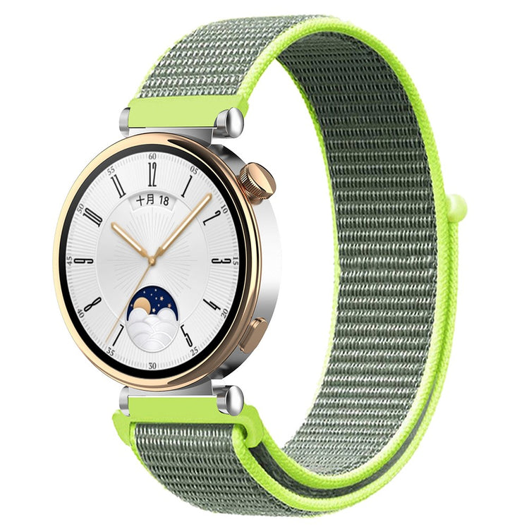 Vildt Elegant Nylon Universal Rem passer til Smartwatch - Gul#serie_10