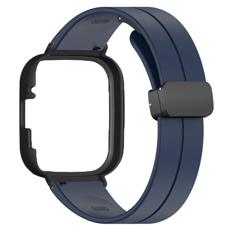 Sejt Silikone Rem passer til Xiaomi Redmi Watch 3 - Blå#serie_9