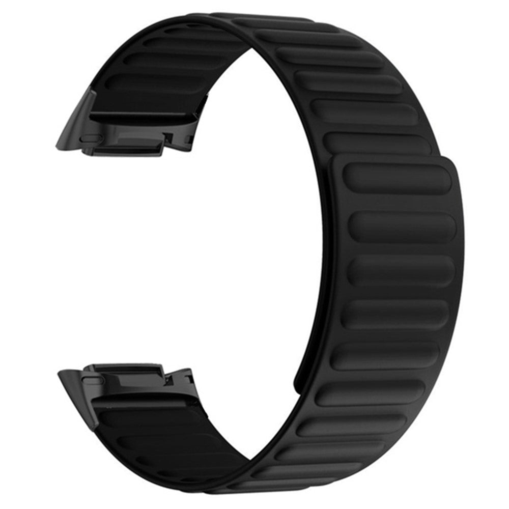 Silikone Universal Rem passer til Fitbit Charge 6 / Fitbit Charge 5 - Sort#serie_1