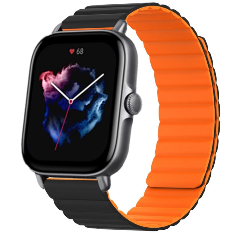 Mega Godt Silikone Universal Rem passer til Amazfit Smartwatch - Orange#serie_2