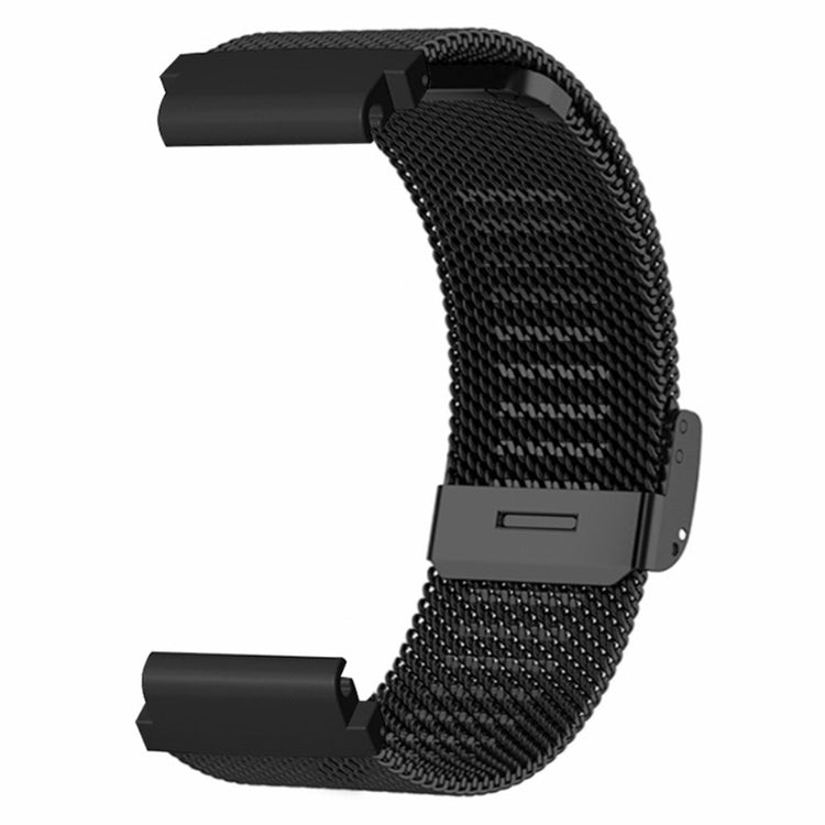 Stilren Metal Universal Rem passer til Smartwatch - Sort#serie_1