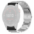 Huami Amazfit Falcon / Garmin Fenix 7 / 6 / 5 Horlogeband Roestvrij Staal Koord met 22mm Stootvaste Aansluiting