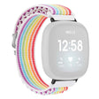 Fitbit Versa 4 / Versa 3 / Sense 2 / Sense Horloge Band Nylon Verstelbaar Bandje
