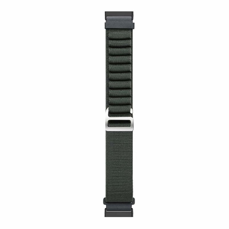 Super Godt Nylon Universal Rem passer til Fitbit Smartwatch - Grøn#serie_2